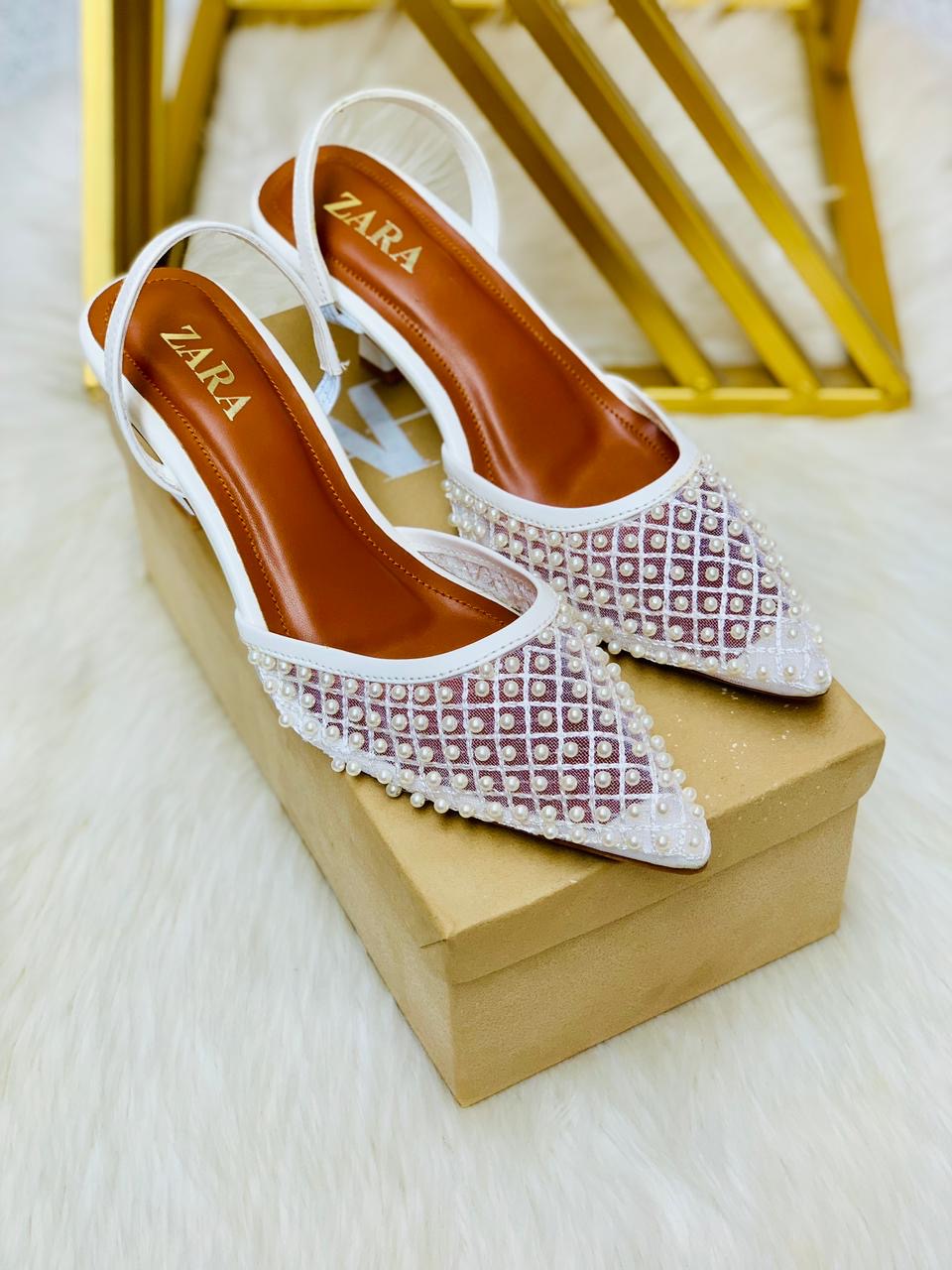 Pearl heels