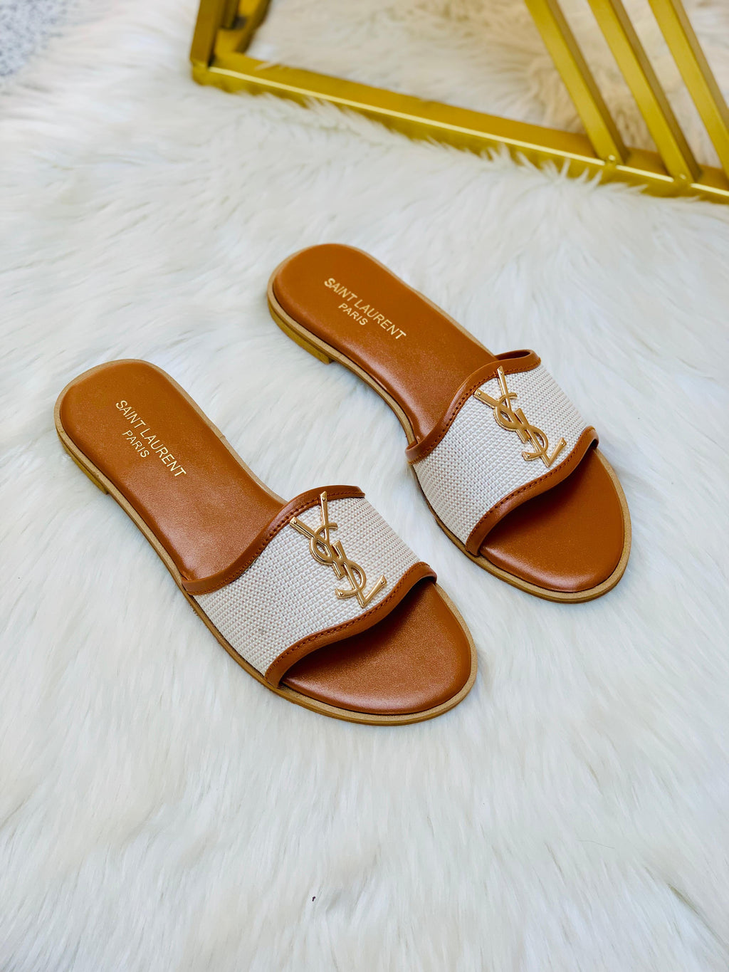 Laurent buckle flats