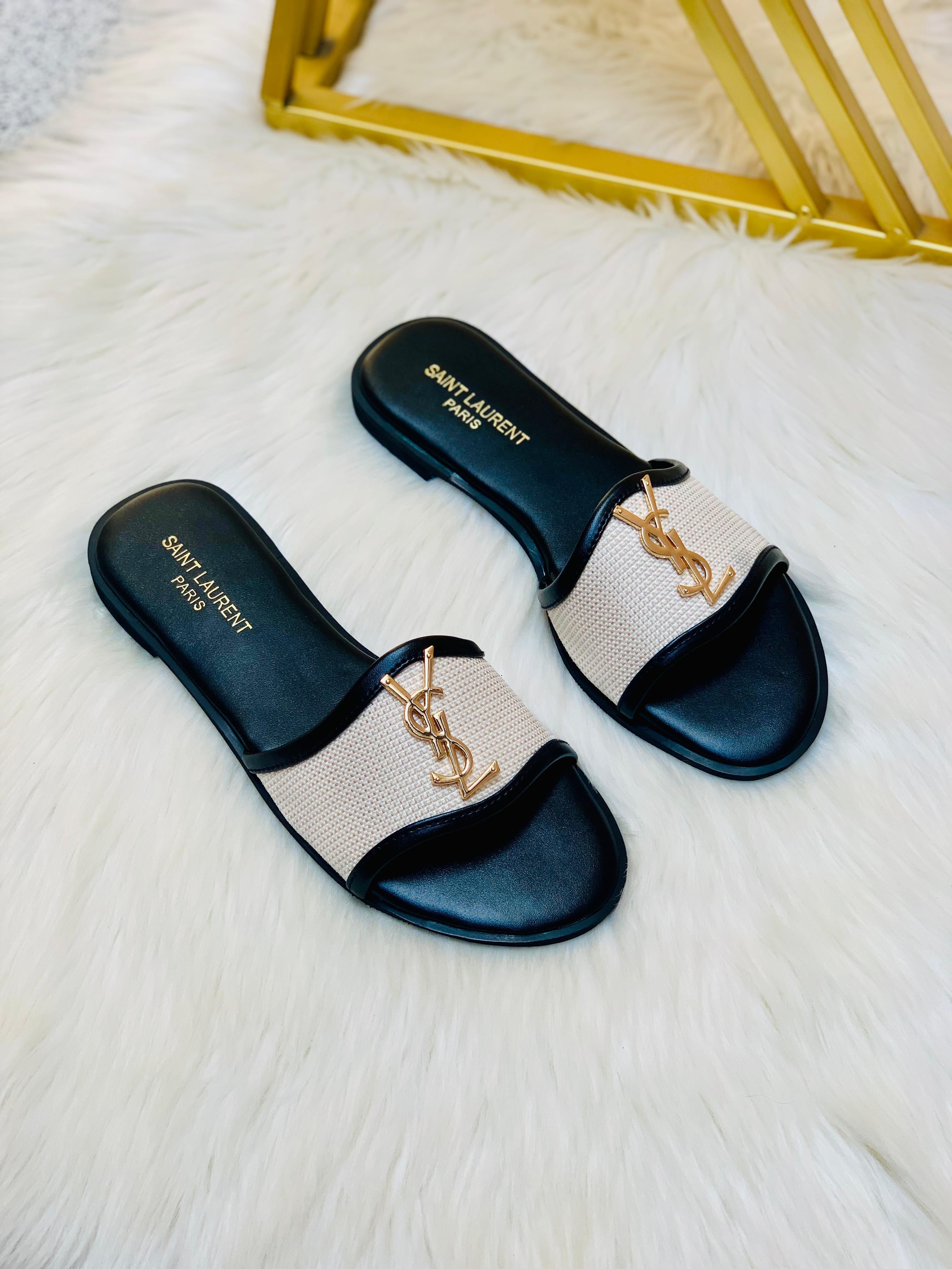 Laurent buckle flats